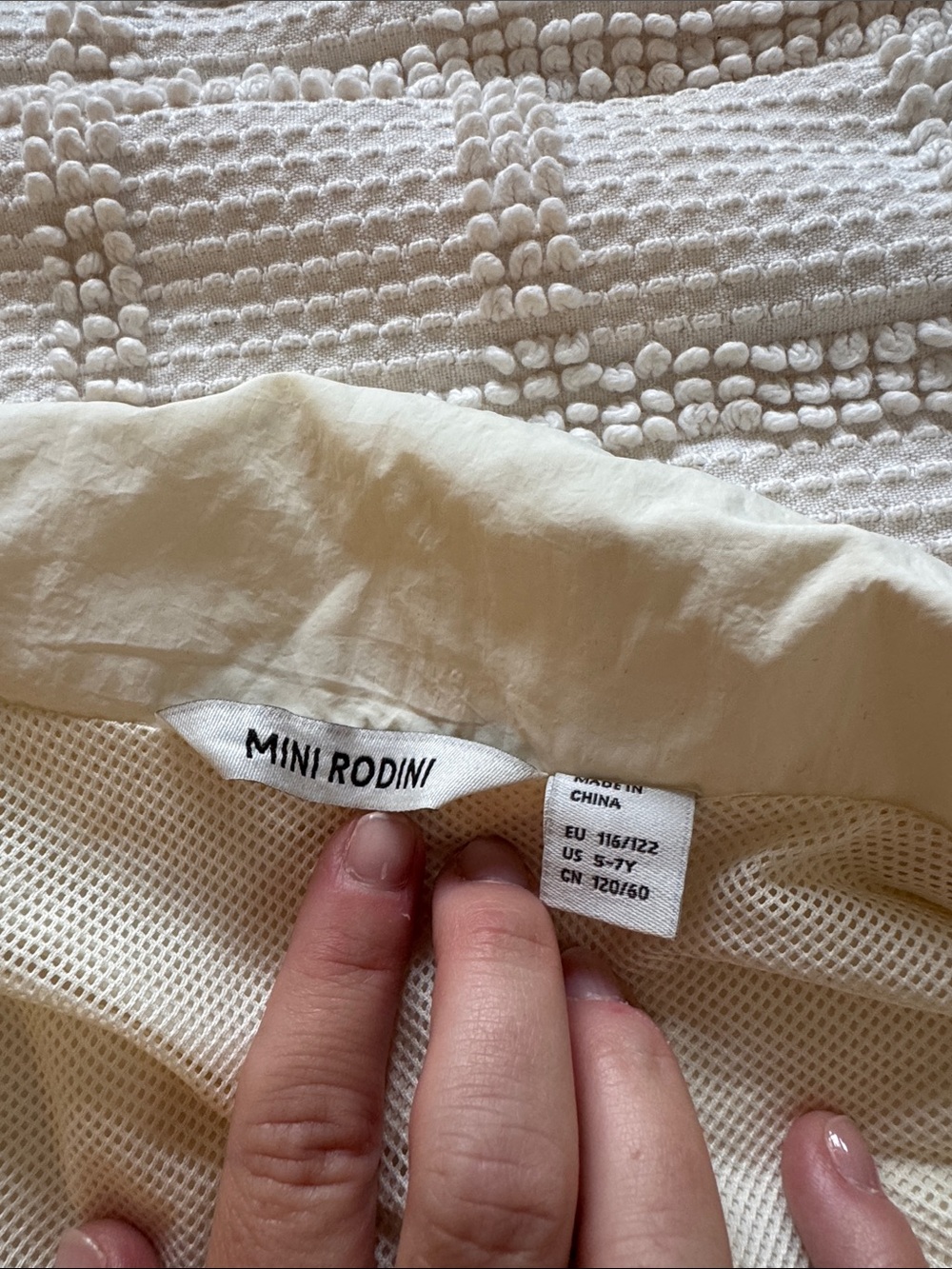 Mini Rodini Windbreaker Jacket - Picture 4 of 4